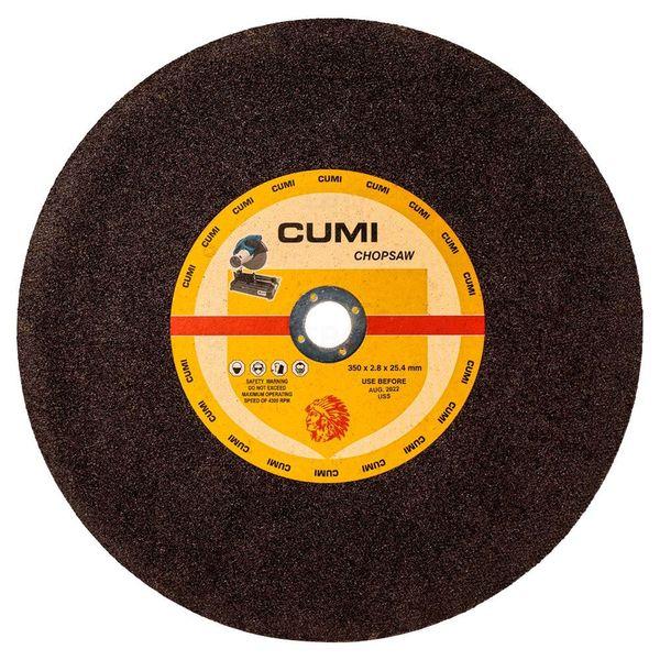 CUMI   350X 3X 25.4MM CHOPSAW  GRINDING WHEELS